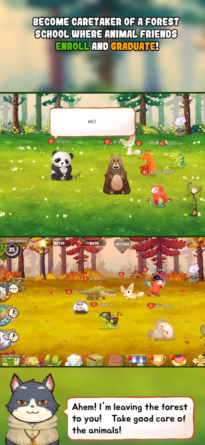 Animal Forest : Fuzzy Seasons screenshot 4 - screenshot