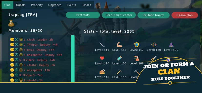 Idle Clans screenshot 2 - screenshot