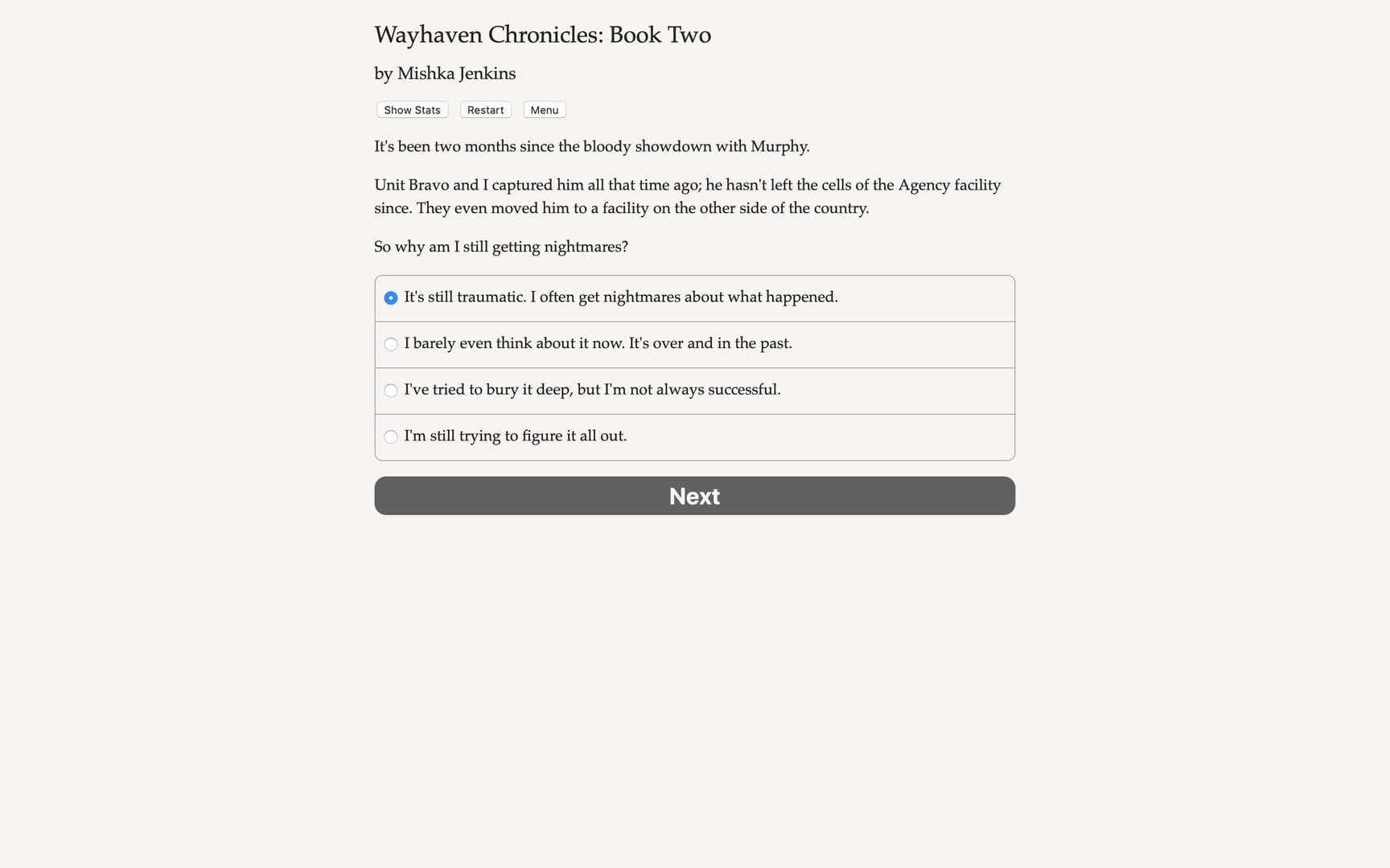 Null - screenshot