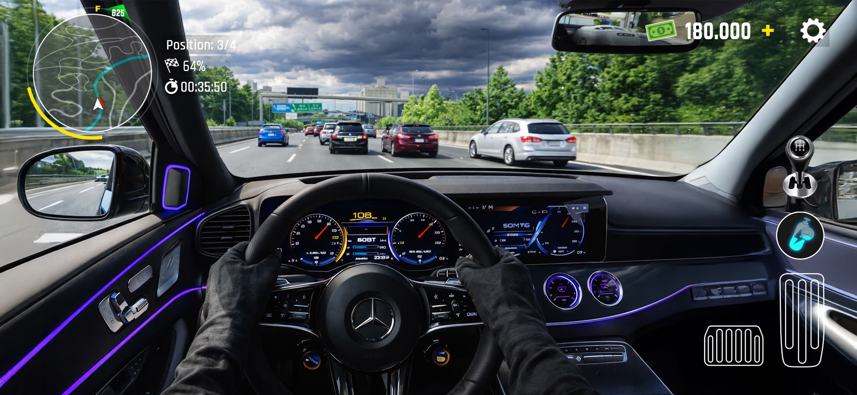 Real Car Driving: 3D Car City screenshot 2 - screenshot