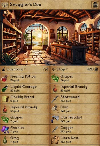 Grim Tides - Old School RPG screenshot 12 - screenshot