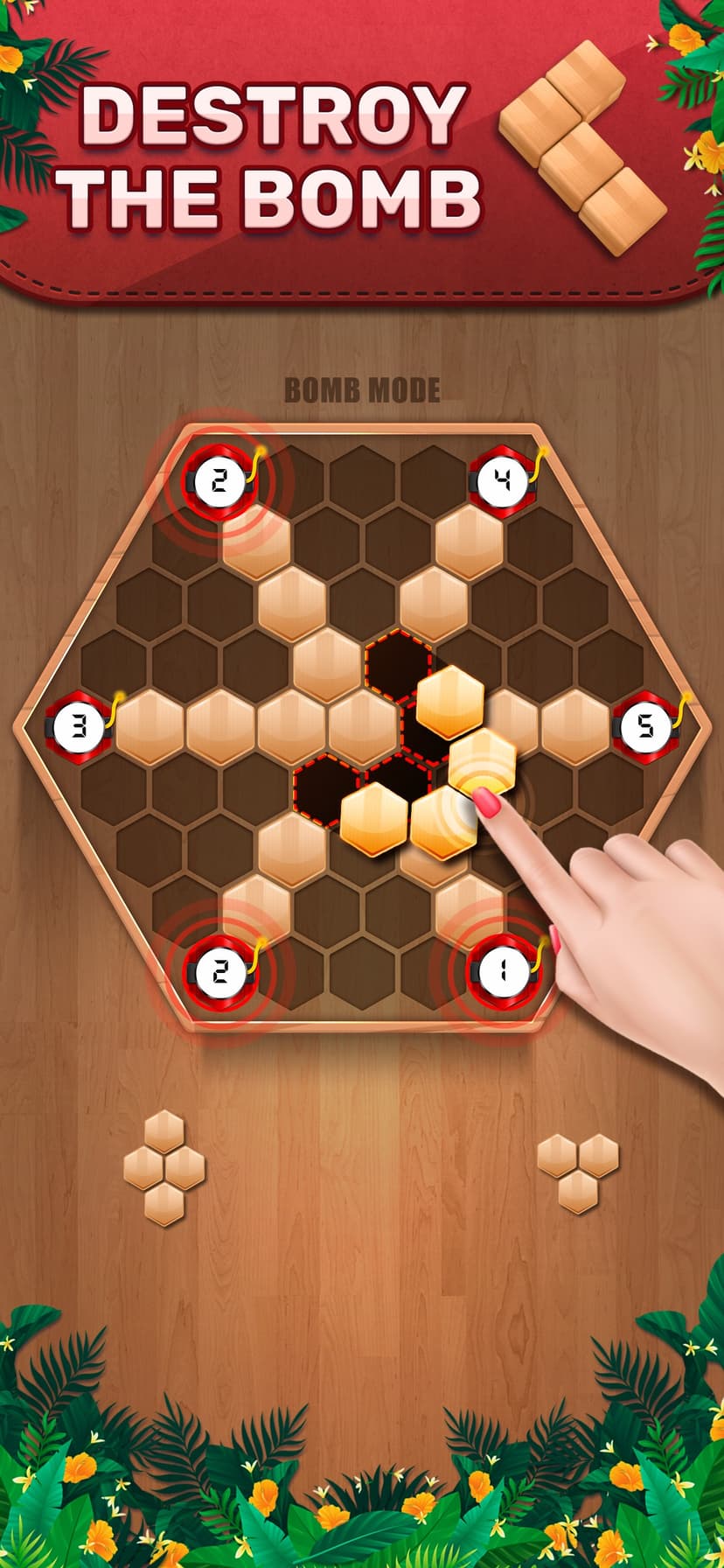 Wooden 100 Block Puzzle Game screenshot 7 - screenshot