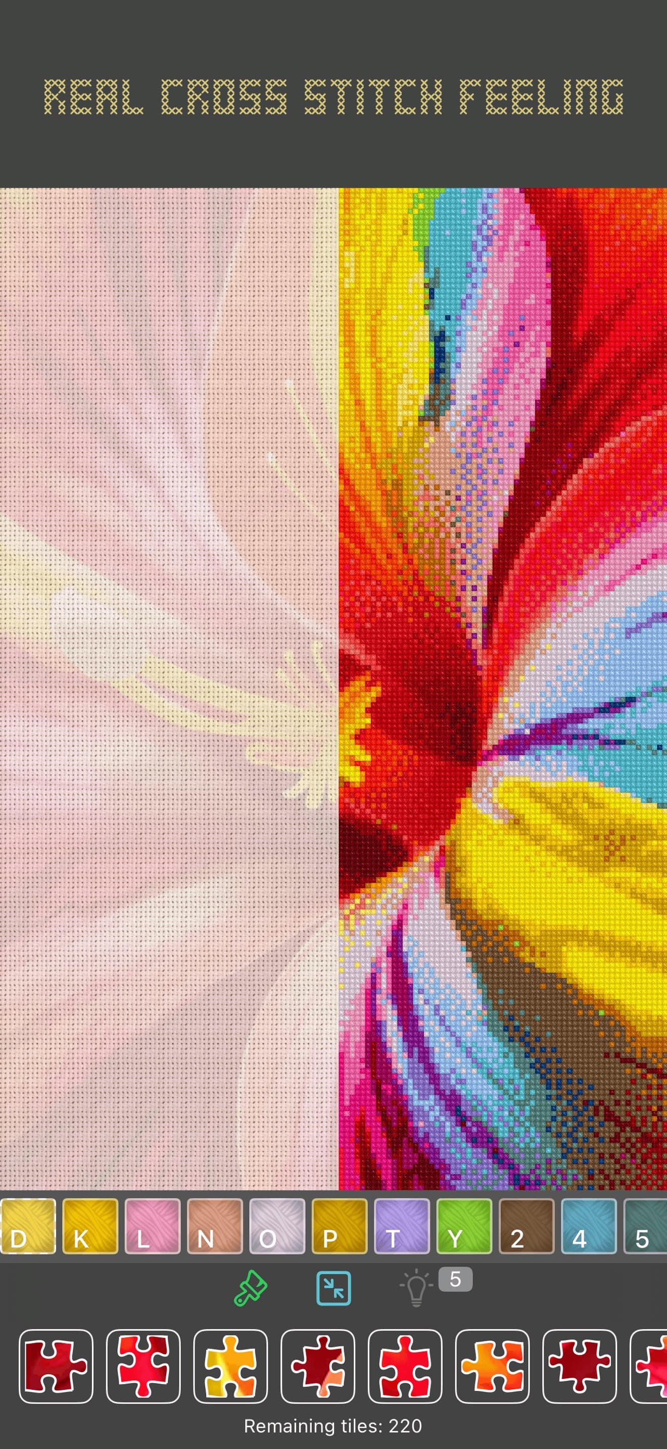 Jigsaw & Cross Stitch screenshot 3 - screenshot