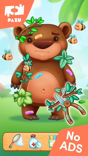 Jungle Animal Kids Care Games screenshot 2 - screenshot