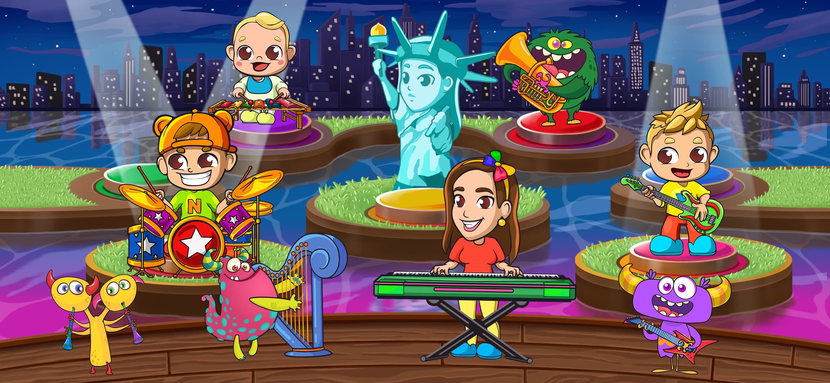 Vlad & Niki: Music Band screenshot 1 - screenshot