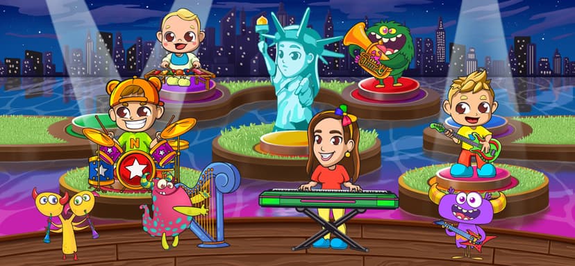 Vlad & Niki: Music Band screenshot 1 - screenshot