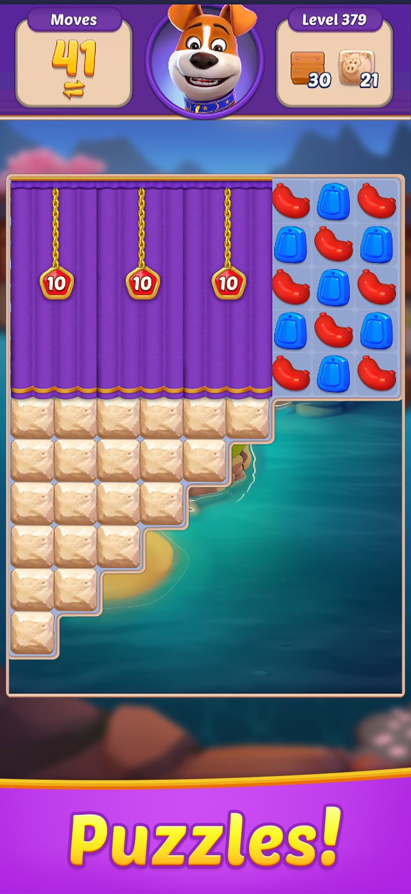 Puppy Match - Match 3 Game screenshot 4 - screenshot