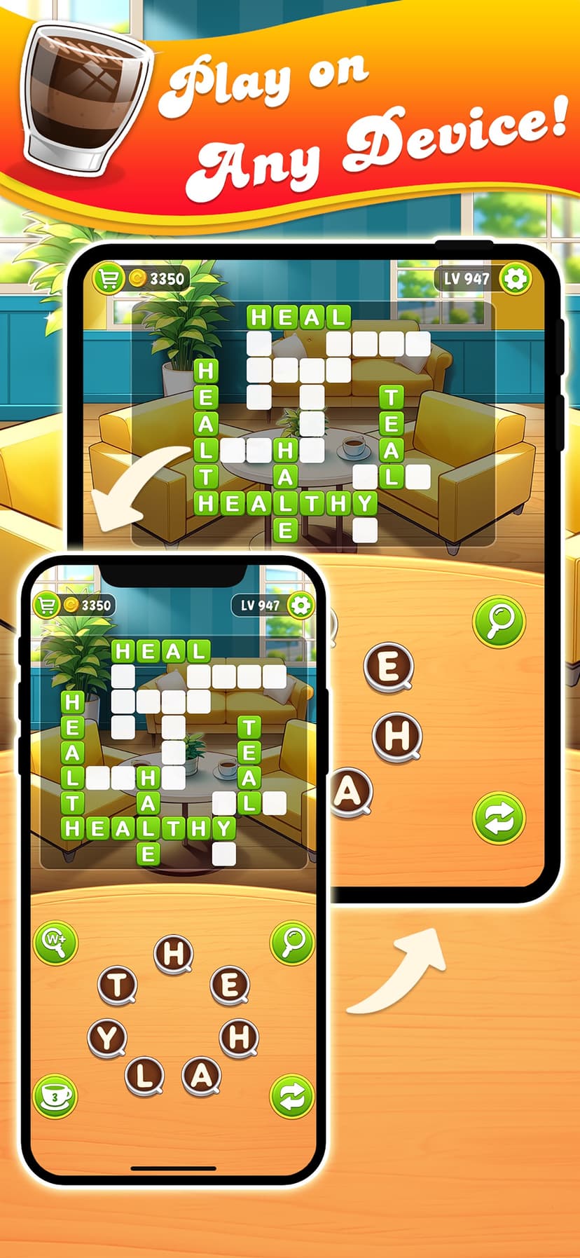 Brain training game:WordCoffee screenshot 5 - screenshot