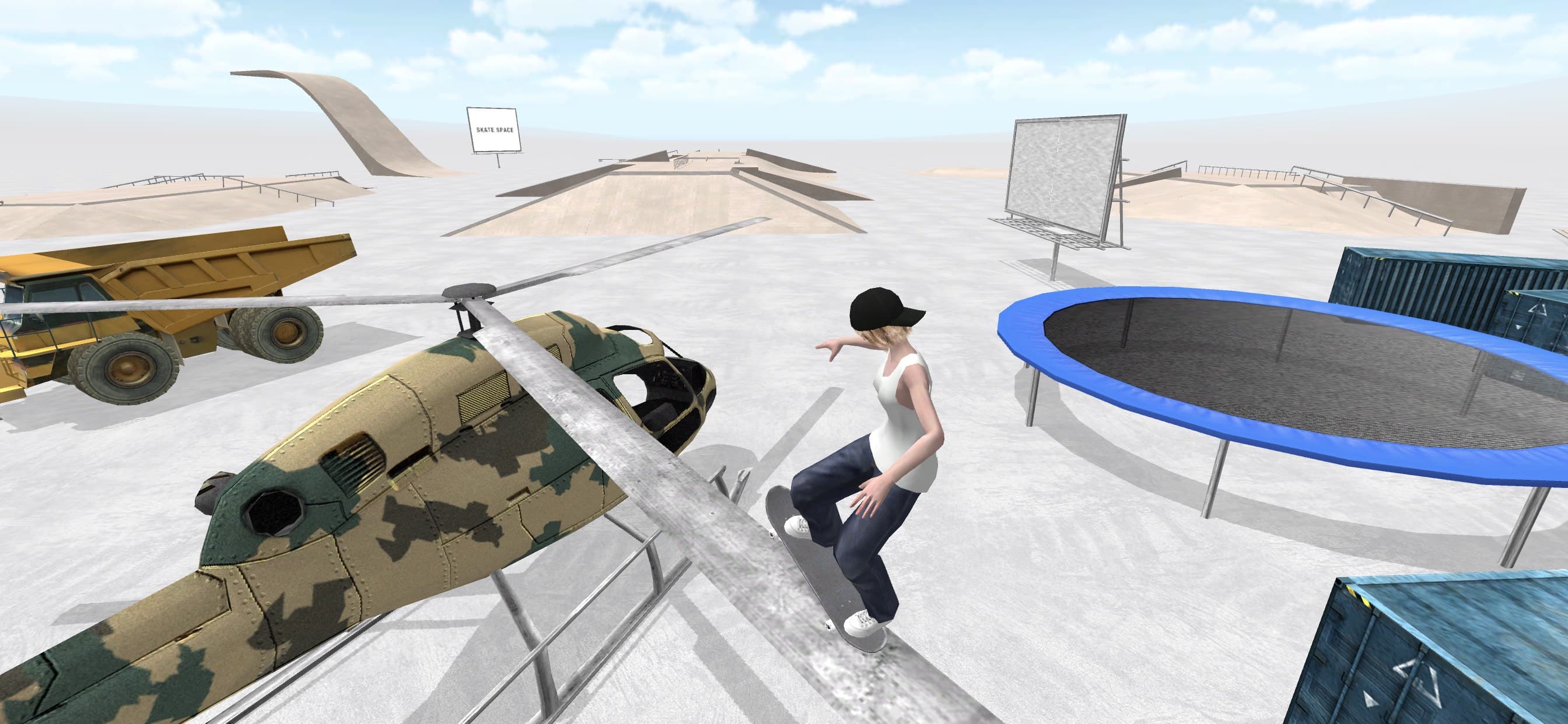 Skate Space screenshot 3 - screenshot