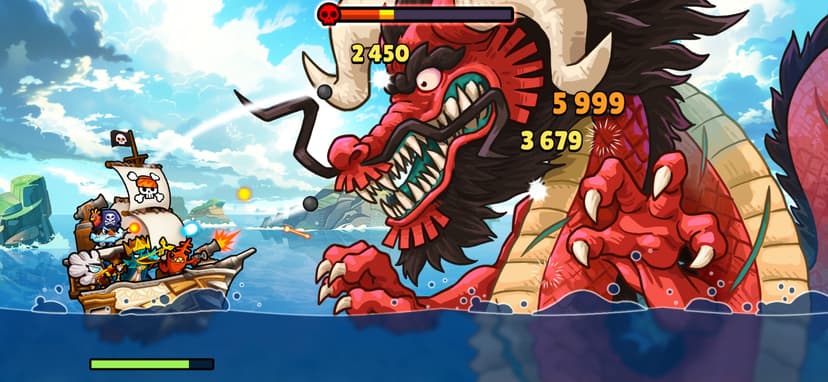 Bounty Bash: Idle Pirate RPG screenshot 1 - screenshot
