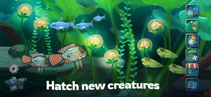 Pondlife — Relaxing Fish Game screenshot 4 - screenshot