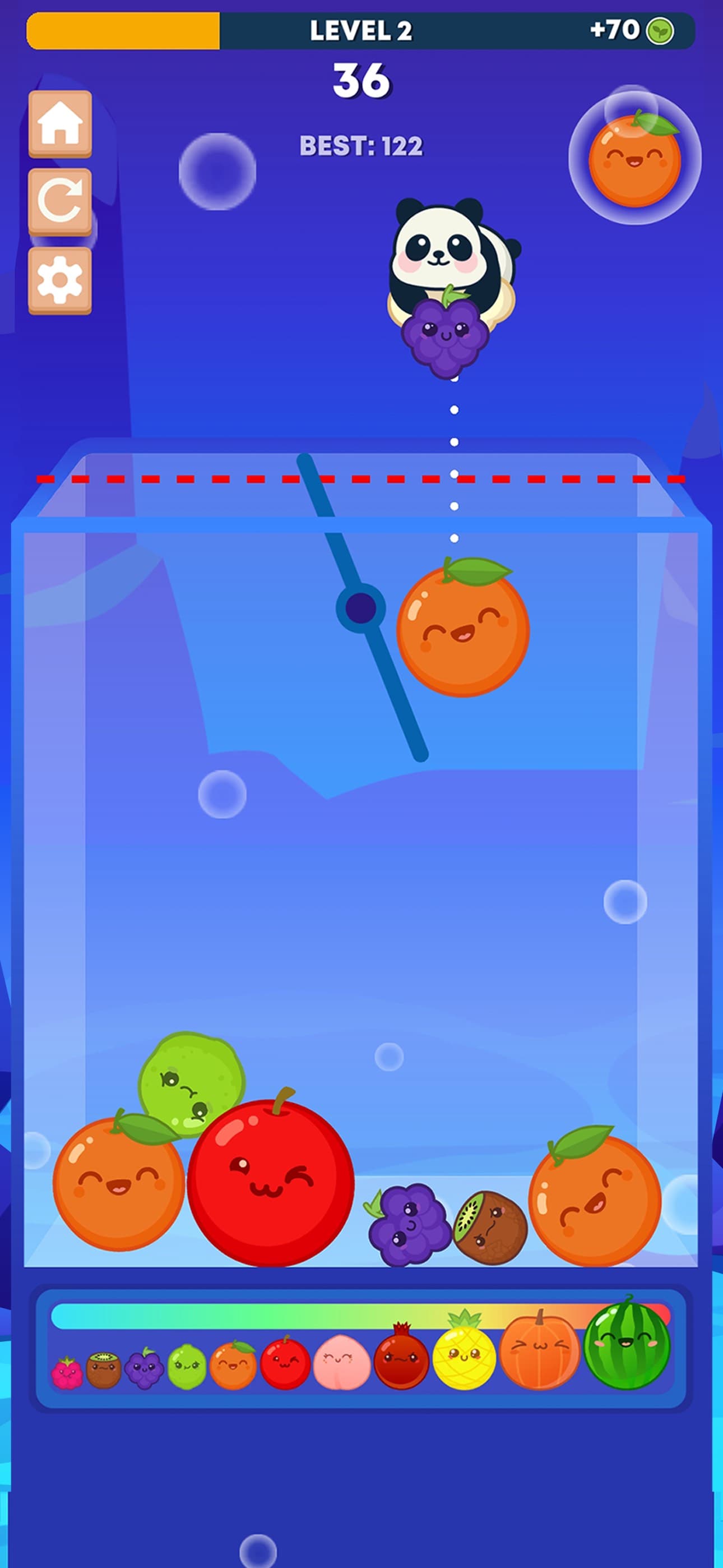 Watermelon Game: Panda Merge screenshot 4 - screenshot