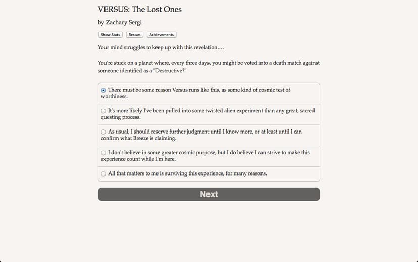 Null - screenshot
