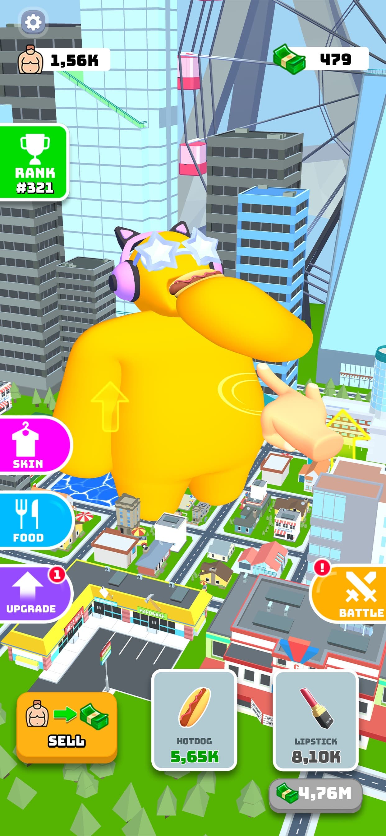 Eating Hero: Clicker Food Game screenshot 5 - screenshot