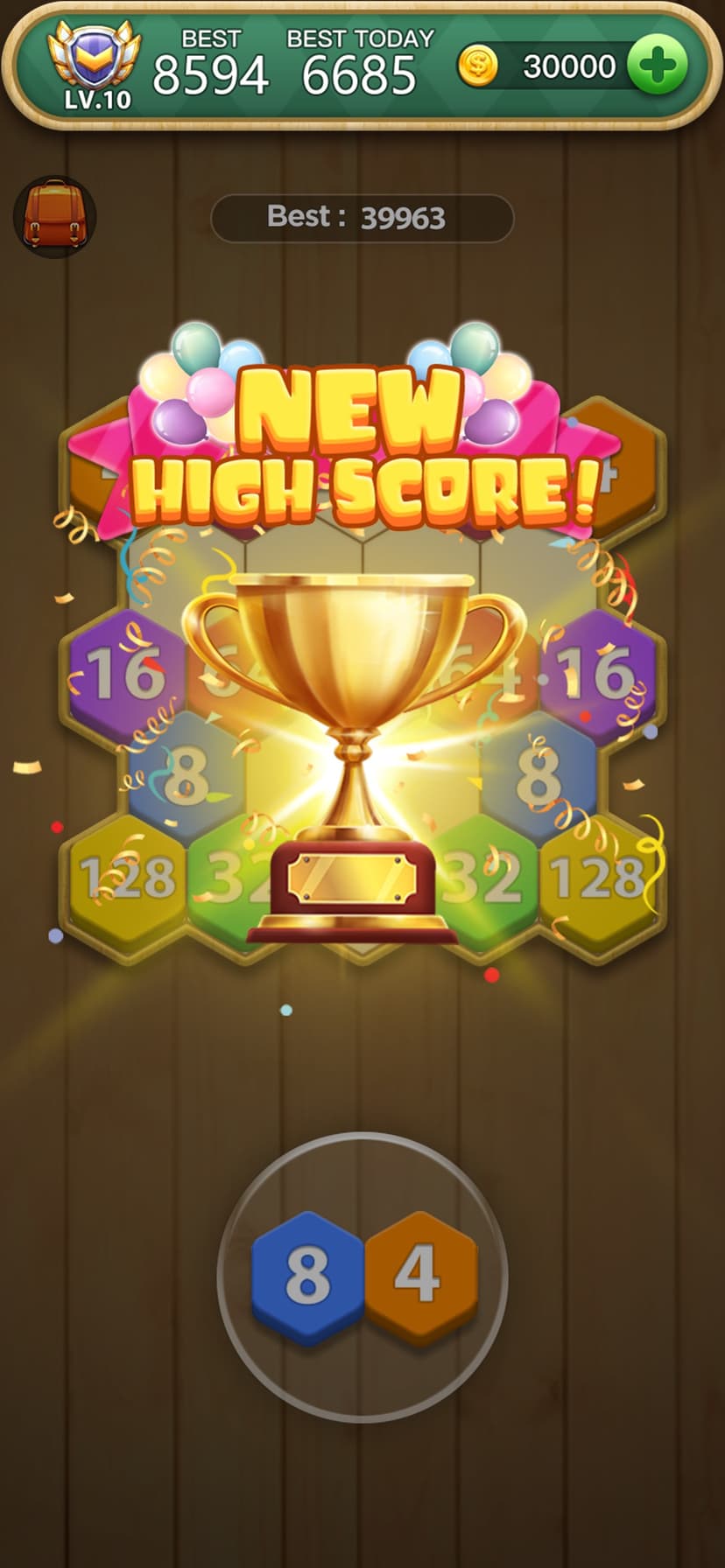 Hexa Number Puzzle screenshot 4 - screenshot