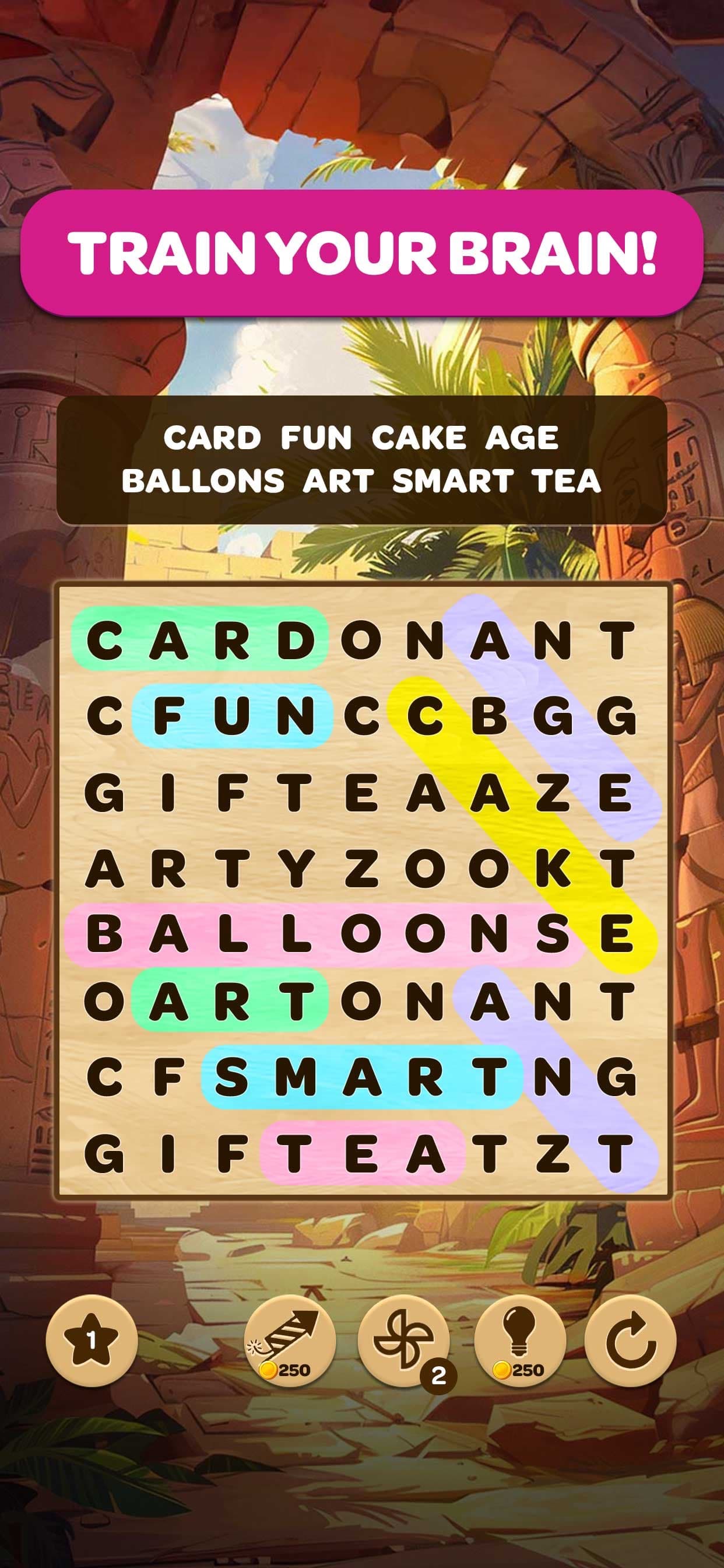 Word Search Hunt screenshot 1 - screenshot