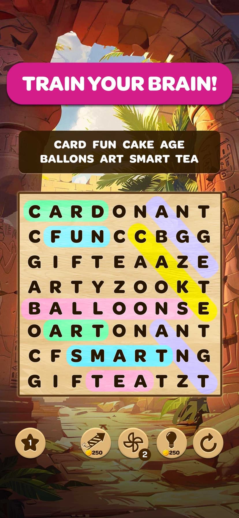 Word Search Hunt screenshot 1 - screenshot