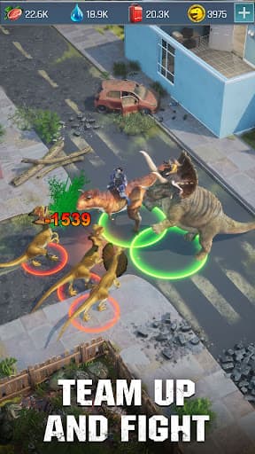 Dino War: Survival screenshot 4 - screenshot