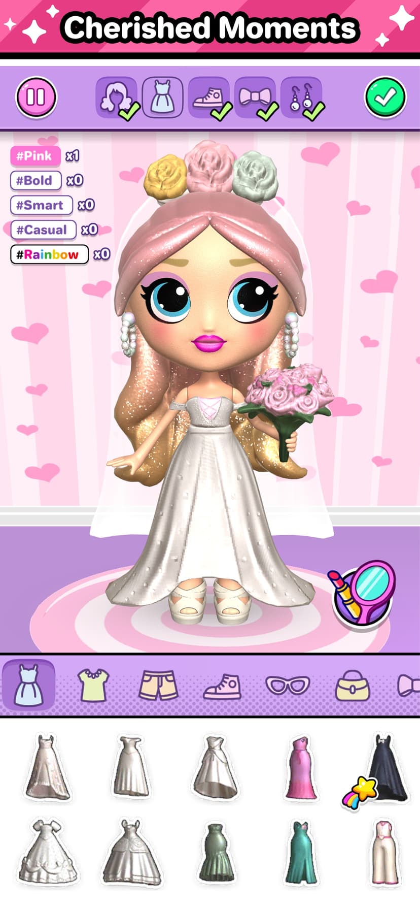 Go! Dolliz: Doll Dress Up Game screenshot 2 - screenshot