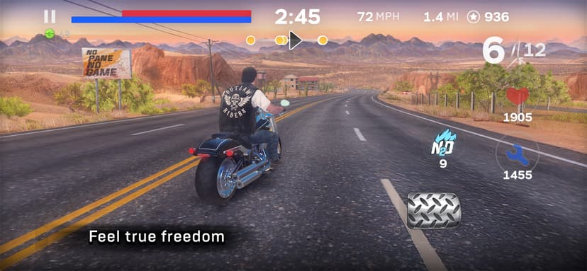 Outlaw Riders: Biker Wars screenshot 5 - screenshot
