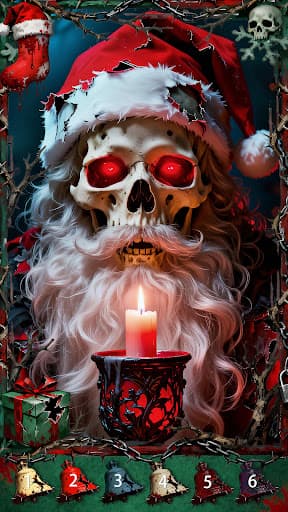 Dark Skeleton Color by number screenshot 10 - screenshot