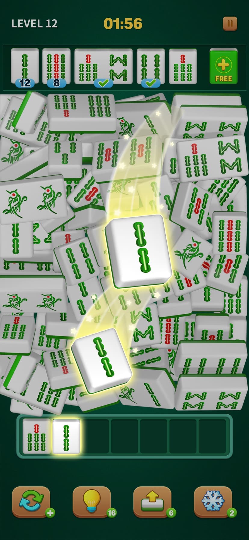 Triple Mahjong: Tilescapes screenshot 3 - screenshot