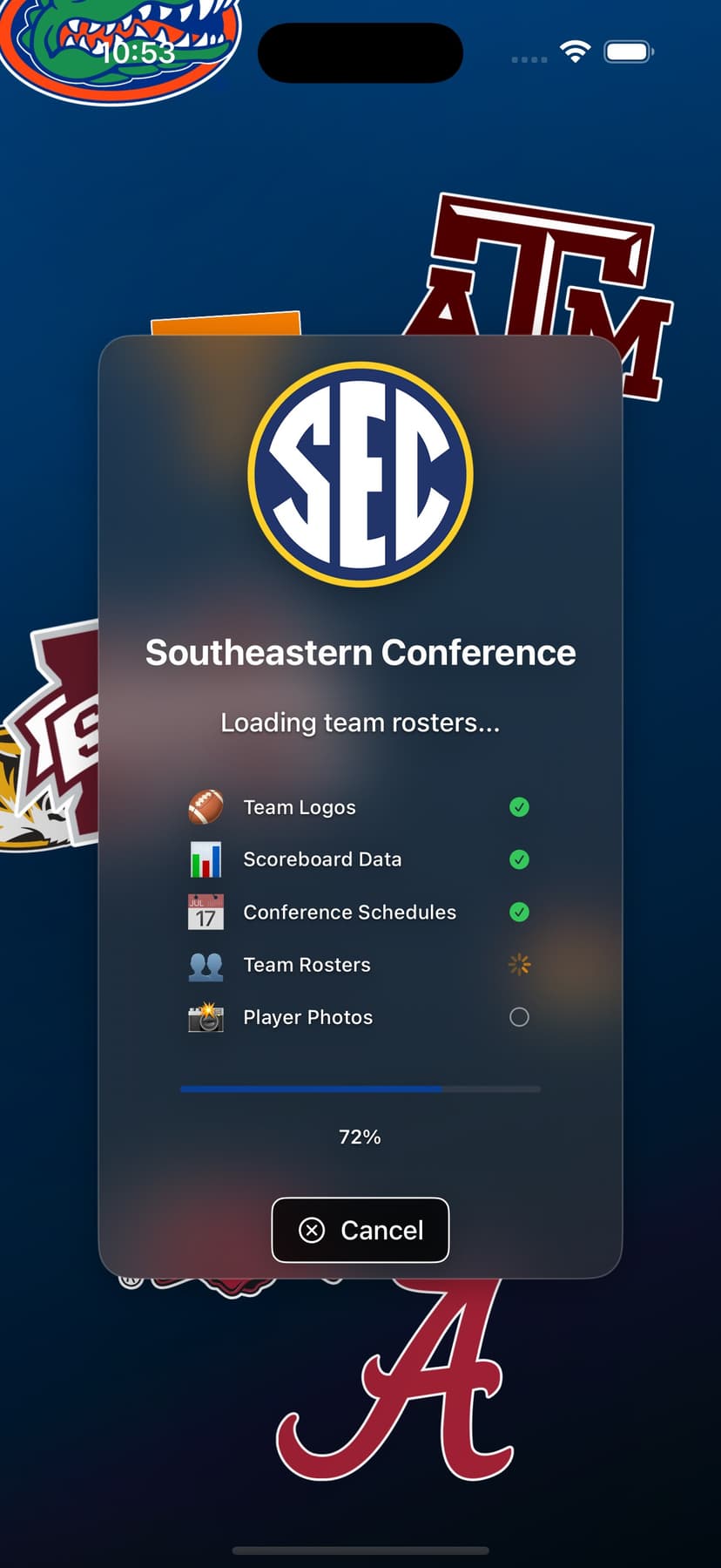 GameDay Live: College Football screenshot 1 - screenshot