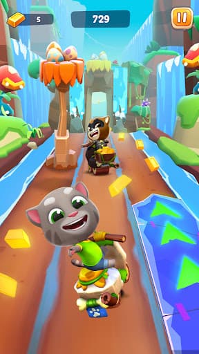 Talking Tom Time Rush screenshot 1 - screenshot