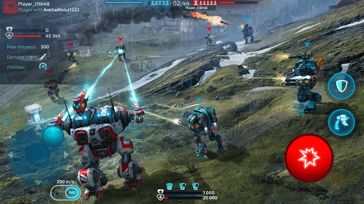 Robot Warfare: PvP Mech Battle screenshot 4 - screenshot