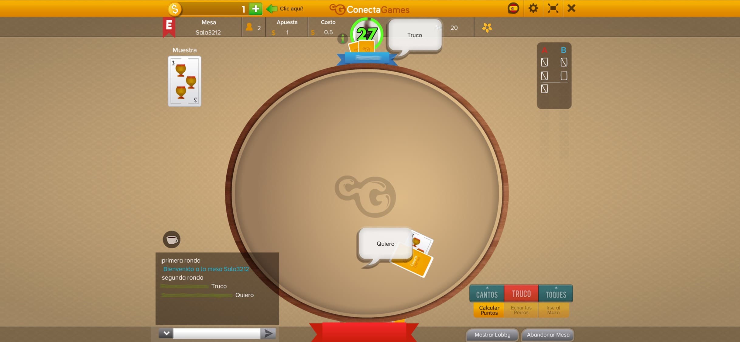 Truco Uruguayo screenshot 2 - screenshot