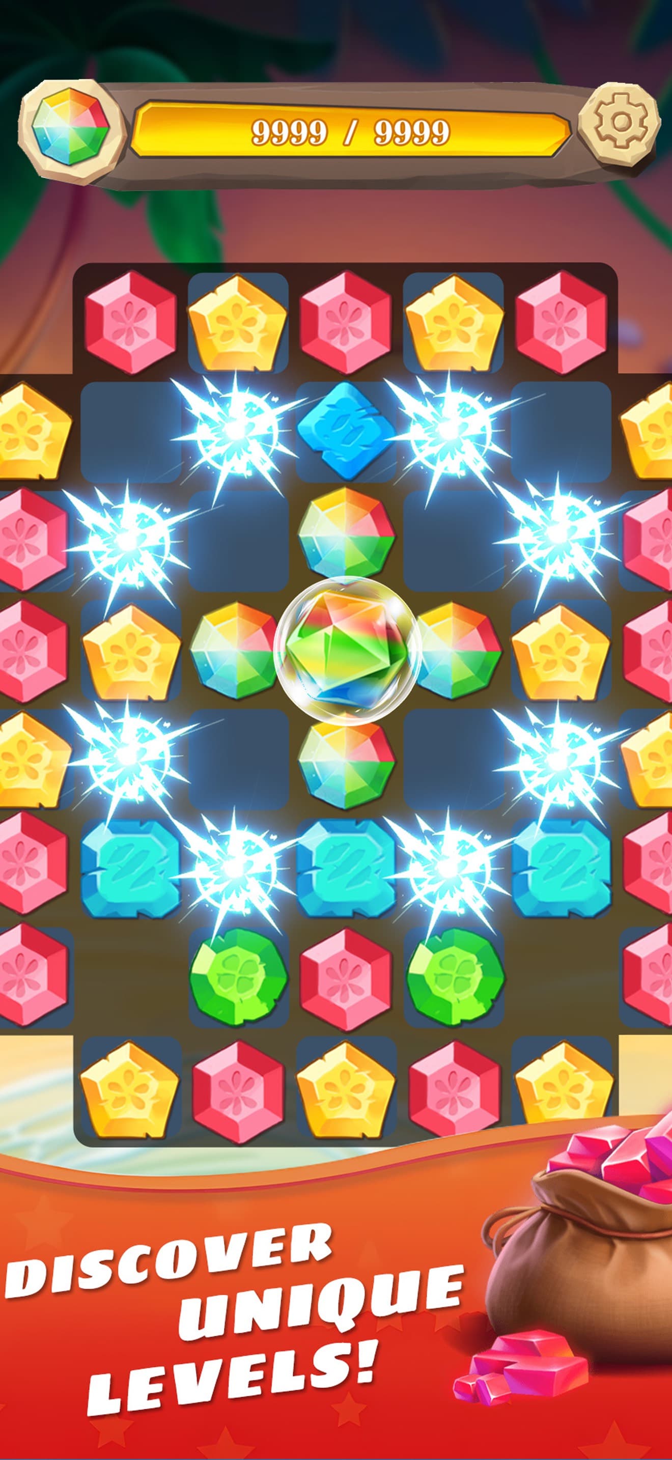 Diamond Match 3 Legend screenshot 1 - screenshot