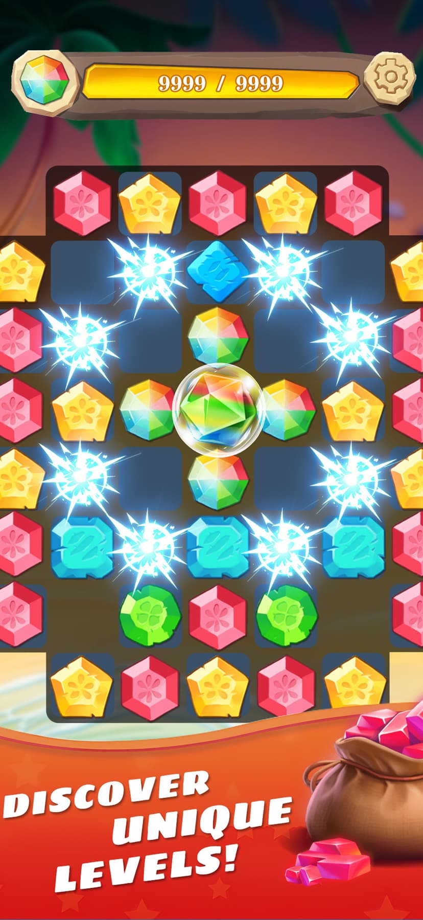 Diamond Match 3 Legend screenshot 1 - screenshot