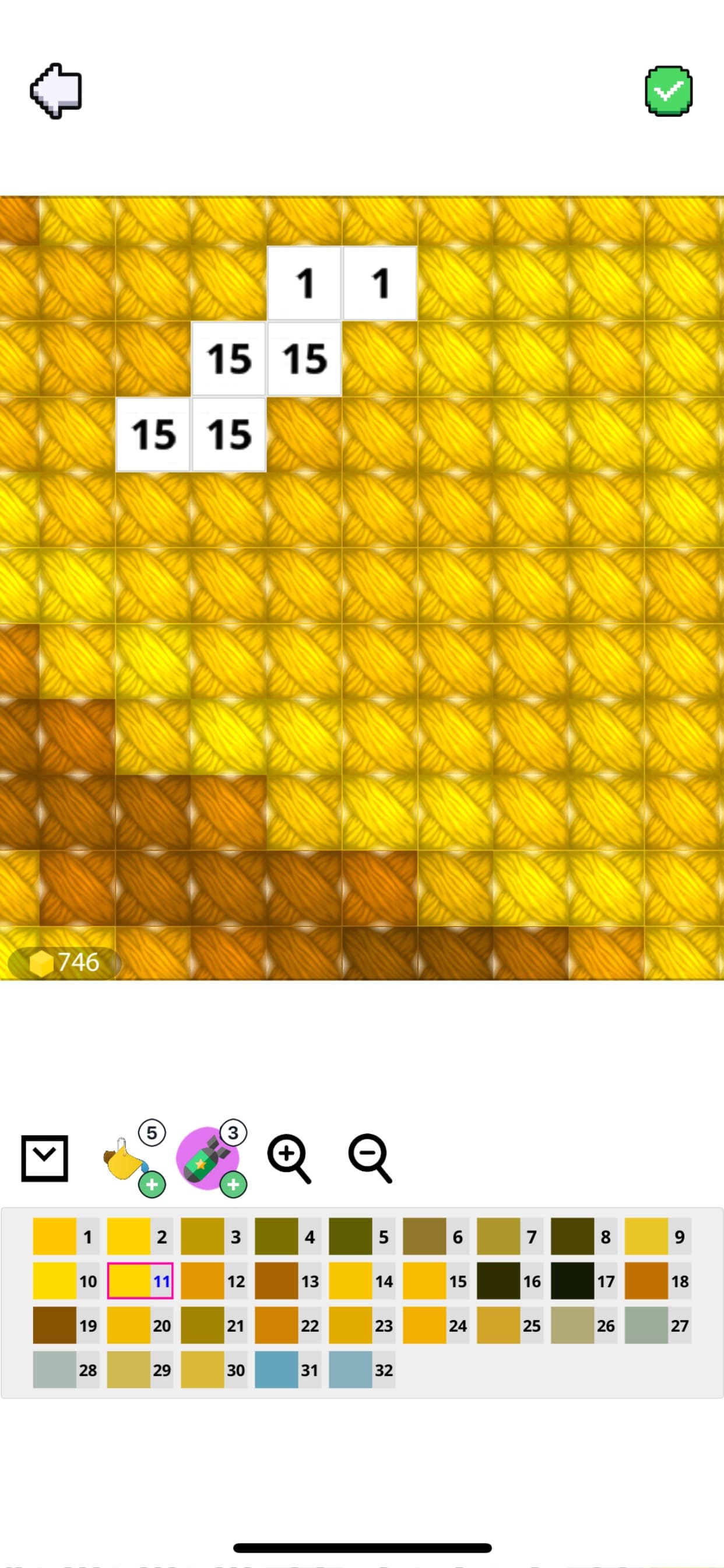 Cross Stitch Color by Number screenshot 2 - screenshot