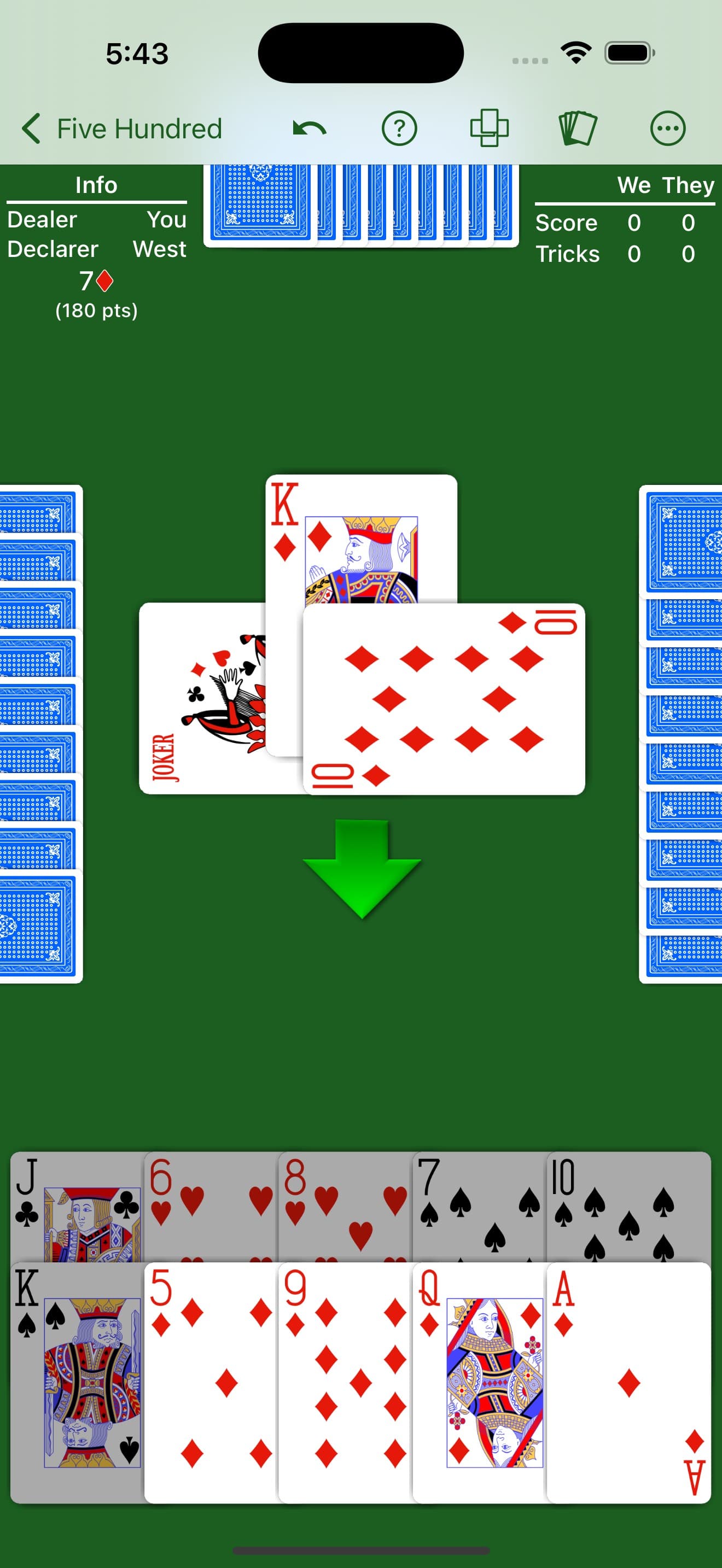 Five Hundred (500) - Expert AI screenshot 1 - screenshot