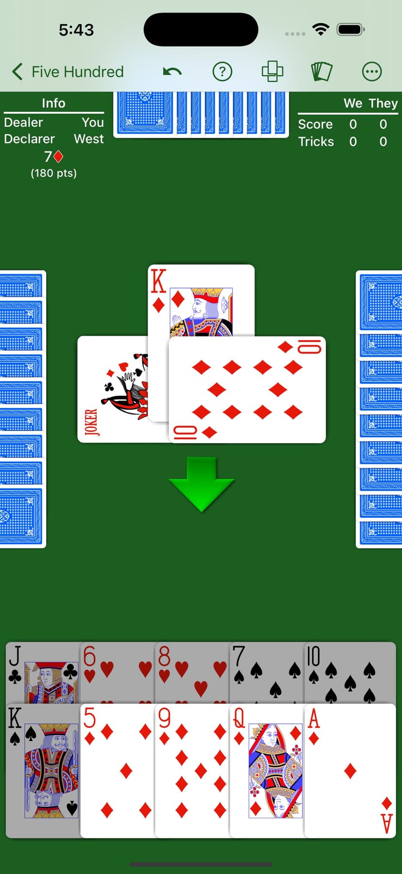 Five Hundred (500) - Expert AI screenshot 1 - screenshot