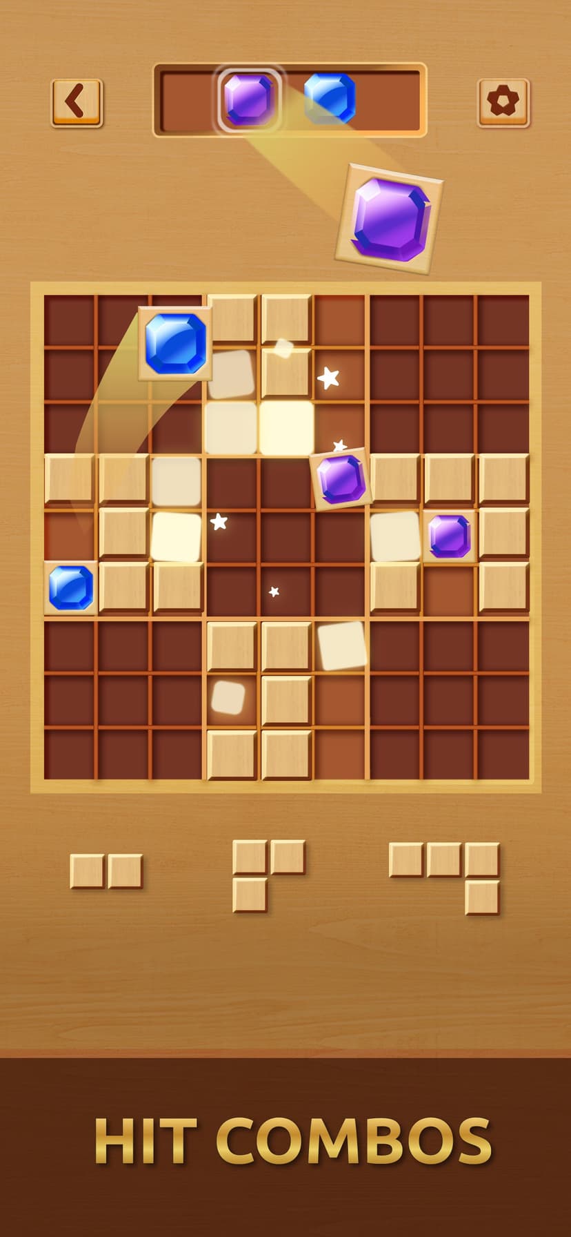 Gemdoku: Wood Block Puzzle screenshot 5 - screenshot