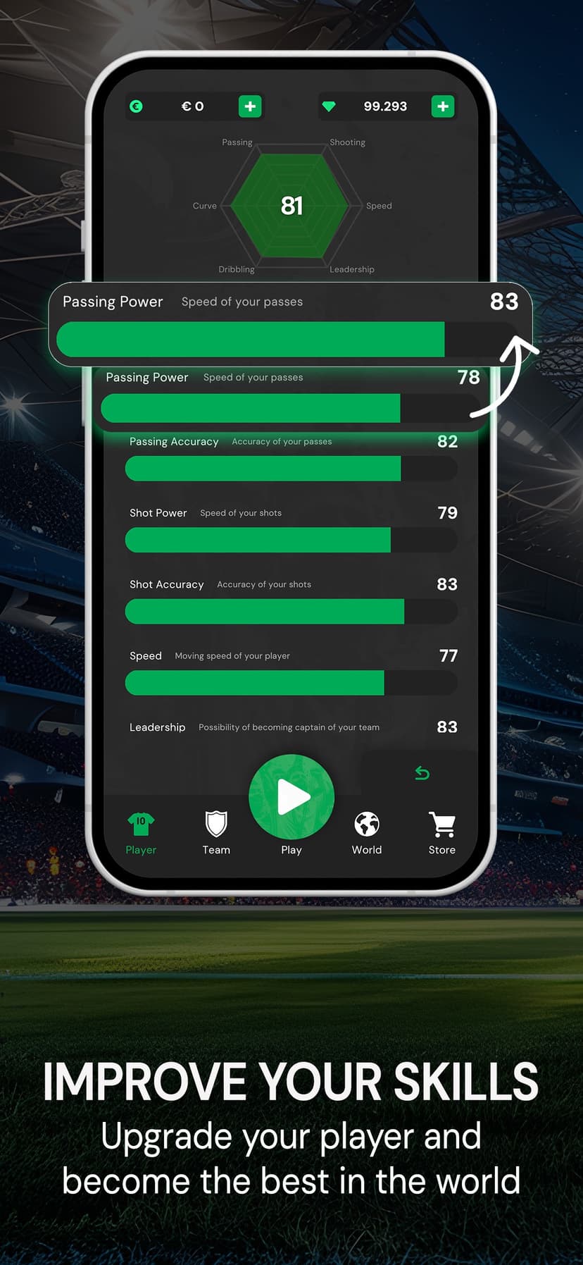 Club Legend - Football Game screenshot 6 - screenshot