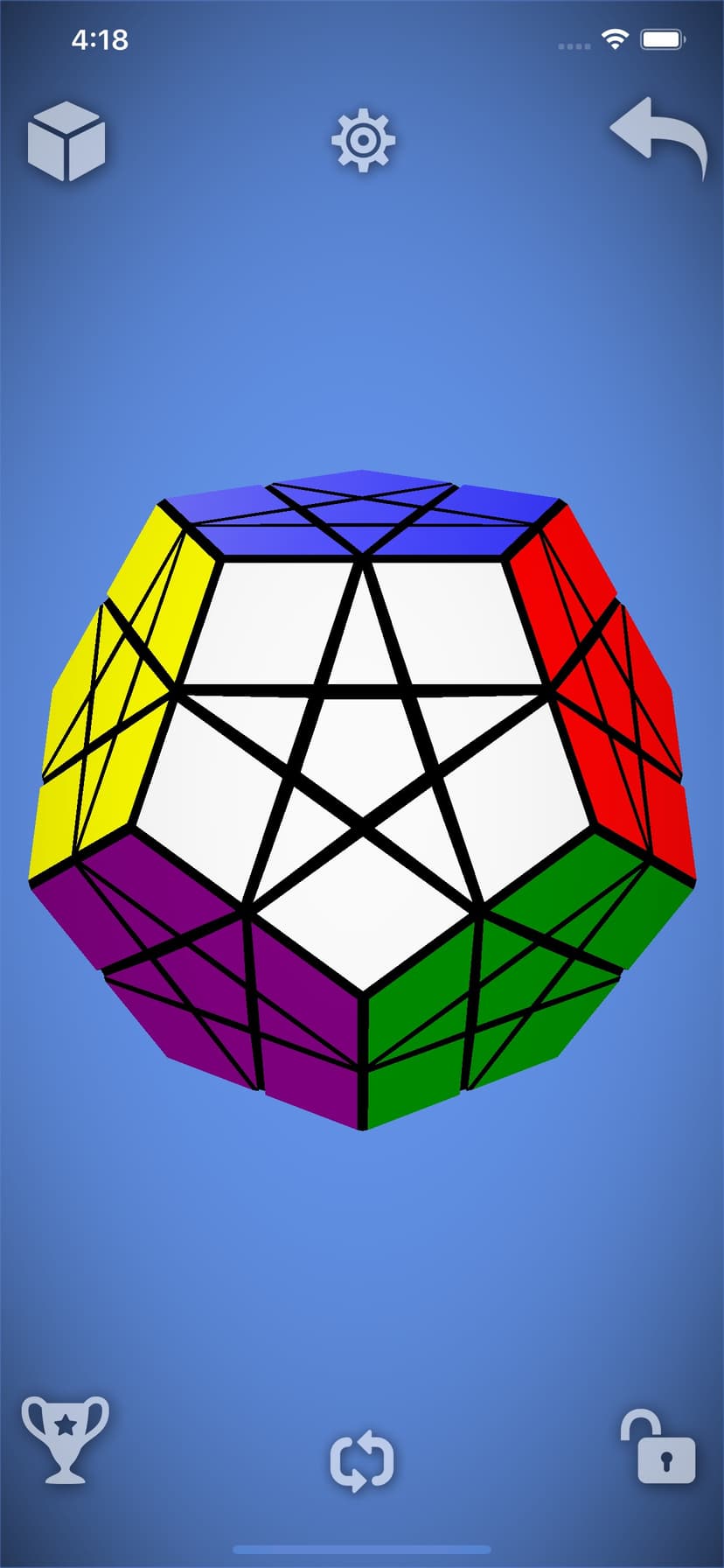 Magic Cube Puzzle 3D screenshot 3 - screenshot