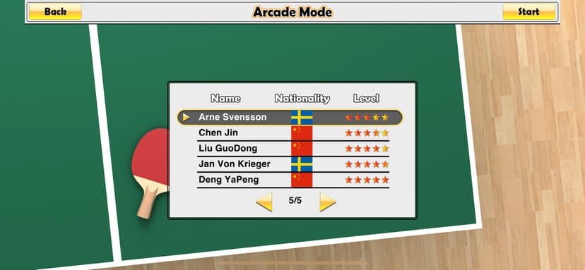 Virtual Table Tennis screenshot 7 - screenshot