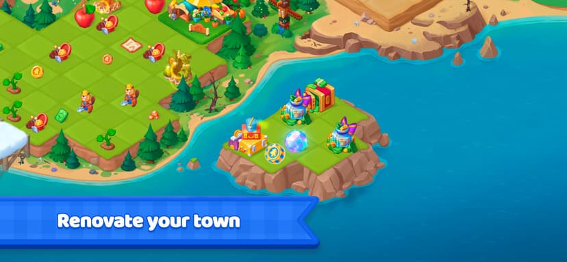 Merge Ville: Match Puzzle Game screenshot 1 - screenshot