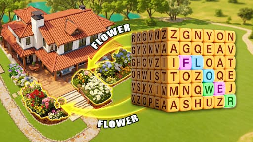 Word Cube 3D: Home Makeover screenshot 16 - screenshot
