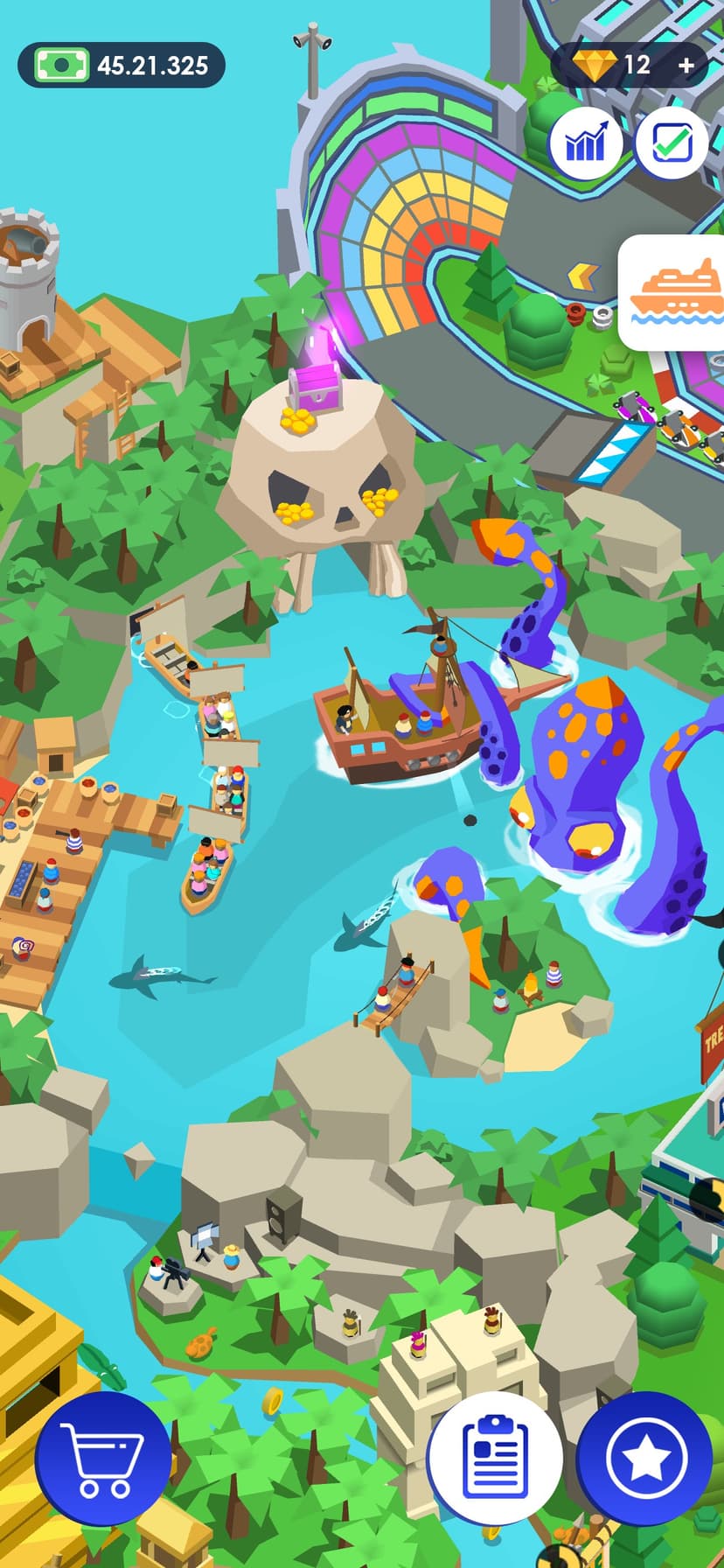Idle Theme Park - Tycoon Game screenshot 7 - screenshot