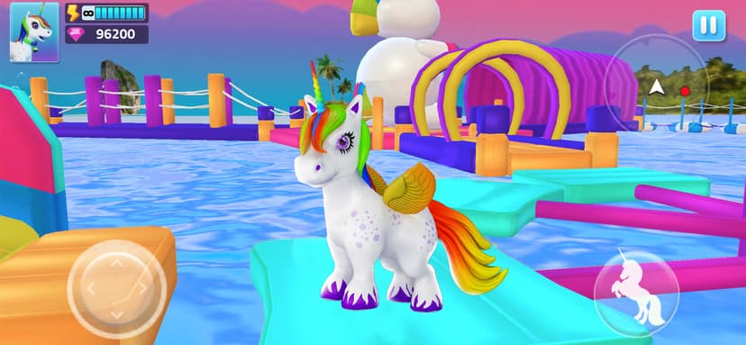 Baby Unicorn: Simulator Games screenshot 1 - screenshot