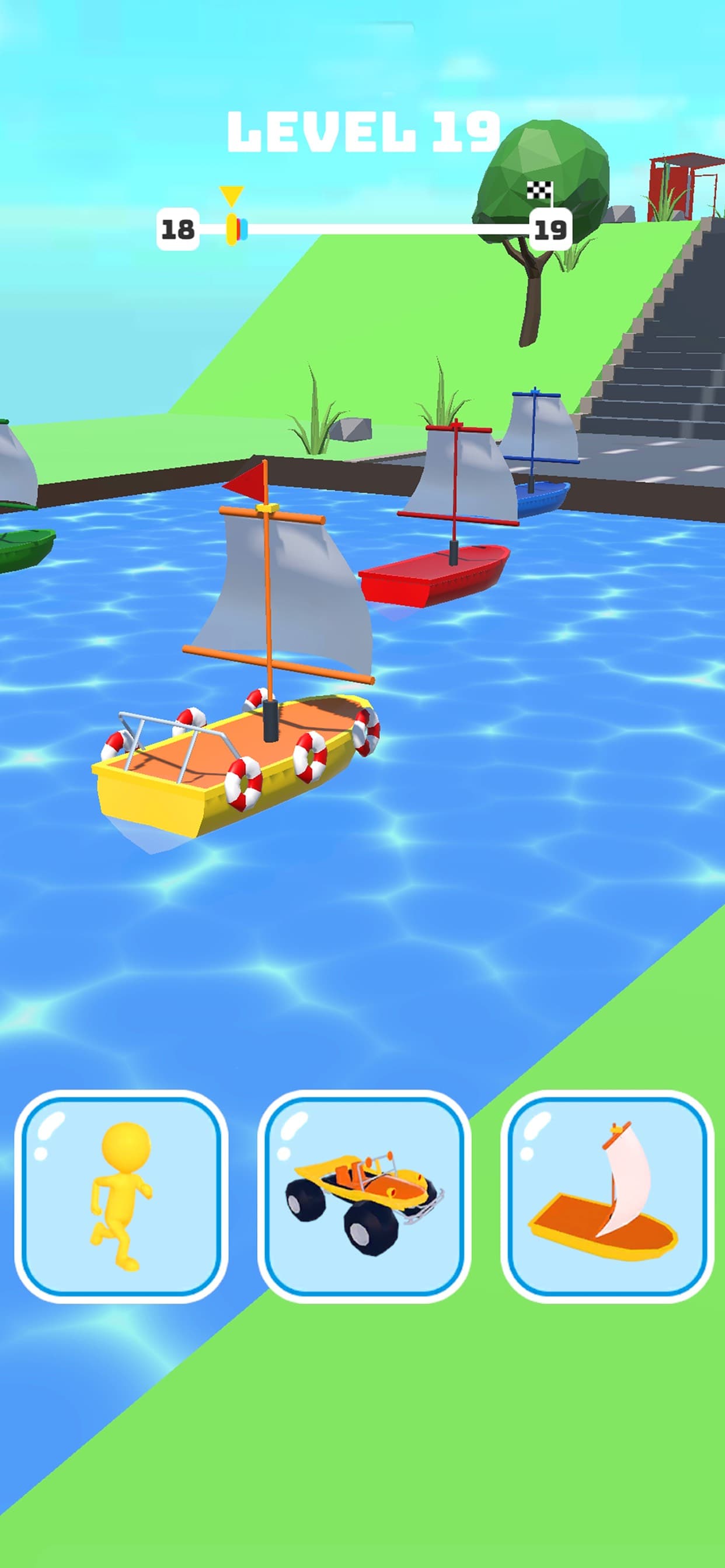 Shape Shifting: Race Game screenshot 1 - screenshot