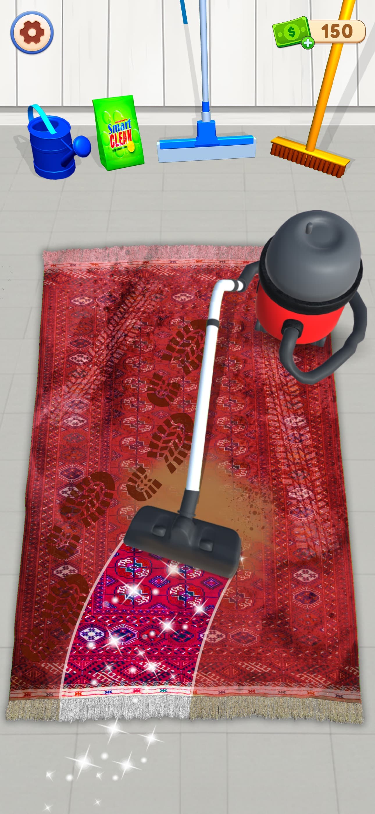 Relaxing ASMR Carpet Cleaning screenshot 1 - screenshot
