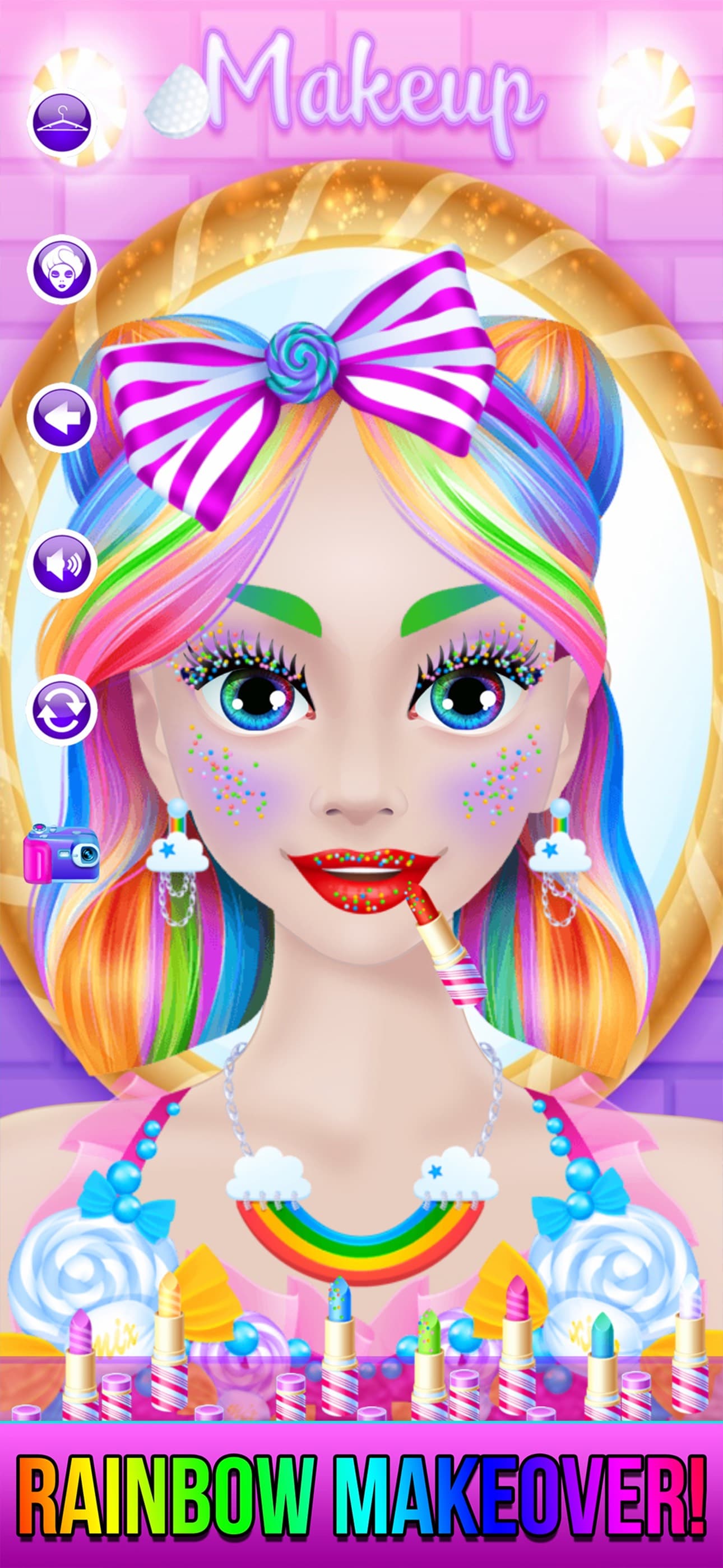 Rainbow Unicorn Candy Salon screenshot 5 - screenshot