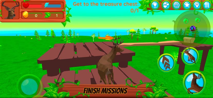 Deer Simulator - Animal Family screenshot 2 - screenshot