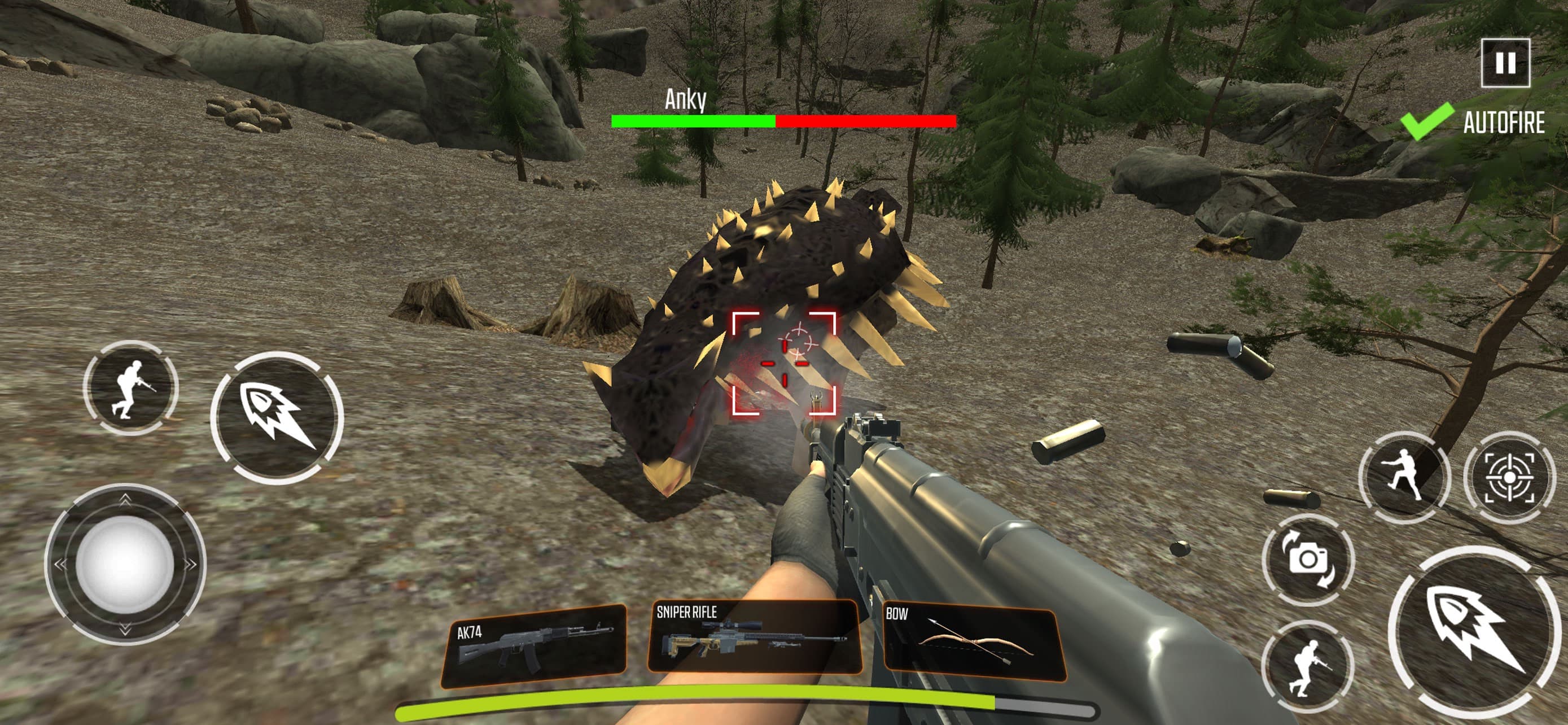 Dino Hunter - dinosaur games screenshot 1 - screenshot