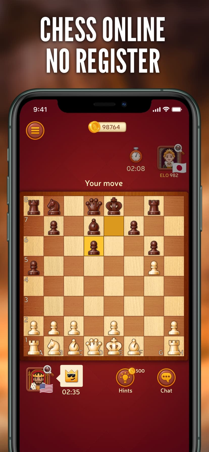 Chess Online - Clash of Kings screenshot 1 - screenshot