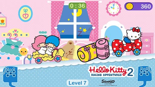 Hello Kitty games - car game screenshot 4 - screenshot